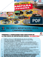 Importacion Navideña en Transito 2021-1