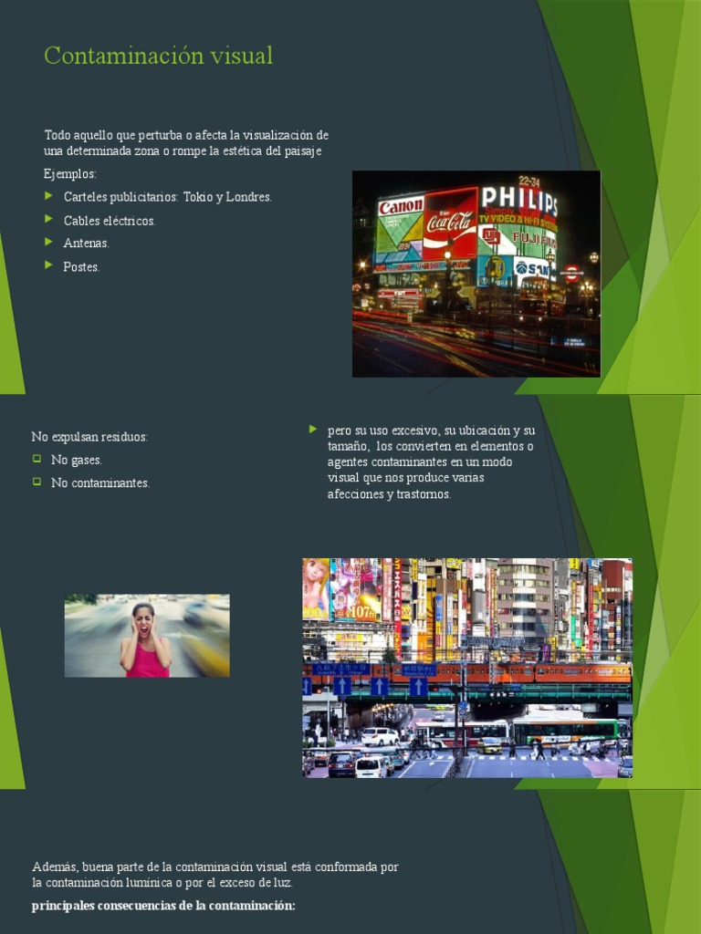 Los efectos negativos de la contaminación visual en el paisaje | PDF