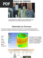 Ejemplos y características de aleaciones no ferrosas | PDF | Metal no ...