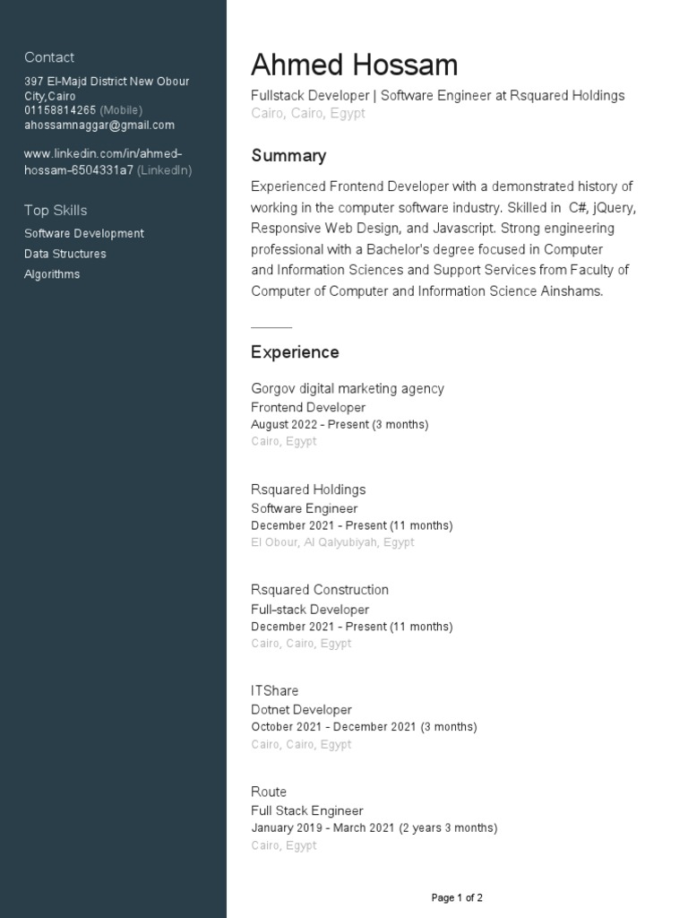 Profile | PDF | Software | Software Engineering
