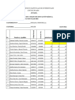 Nota 4to. Bim. y Promedios Basico