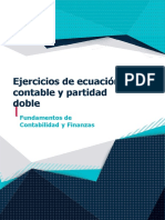 Semana 6 - Ejercicios de Ecuación Contable y Partidad Doble