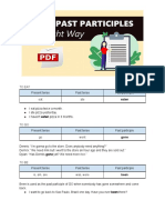 Learn the most common English verbs and their tenses