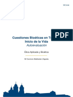 C.B. Inicio de La Vida - Autoevaluación