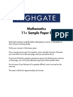 Highgate Maths B