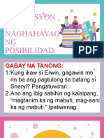 Pagbibigay Patunay at Posibilidad