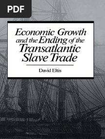 David Eltis - Economic Growth and The Ending of The Transatlantic Slave Trade (1987)