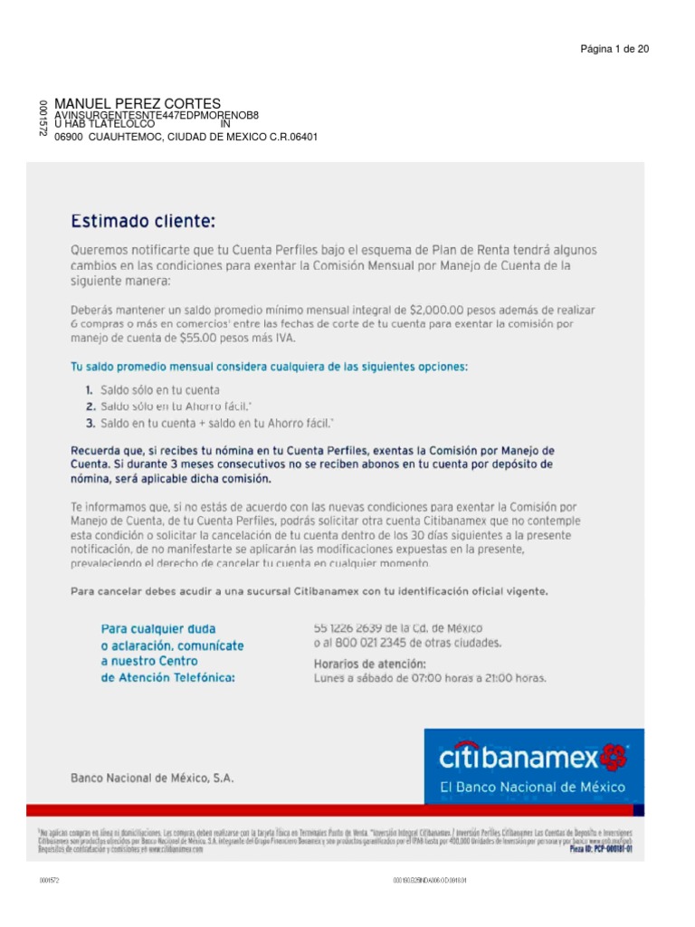 Banamex Sep PDF Dinero Pagos