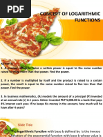 Lesson 7 Logarithmic Equations Inequalities and Functions