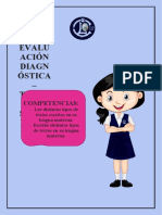 Evaluación Diagnóstica Tercero C03. Escribe