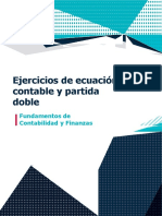 Semana 6 - Ejercicios de Ecuación Contable y Partidad Doble