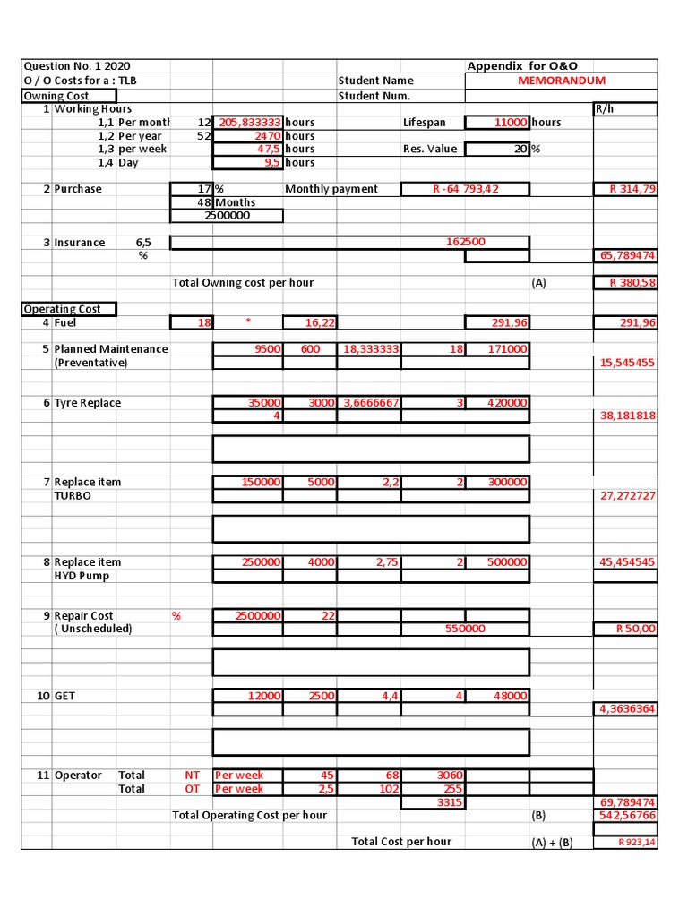 O and O Example 1 | PDF | Business