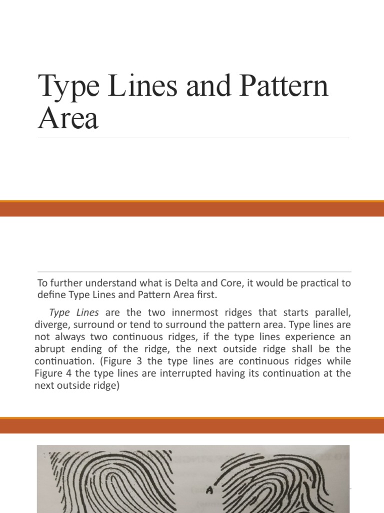 Type Lines and Pattern Area PDF