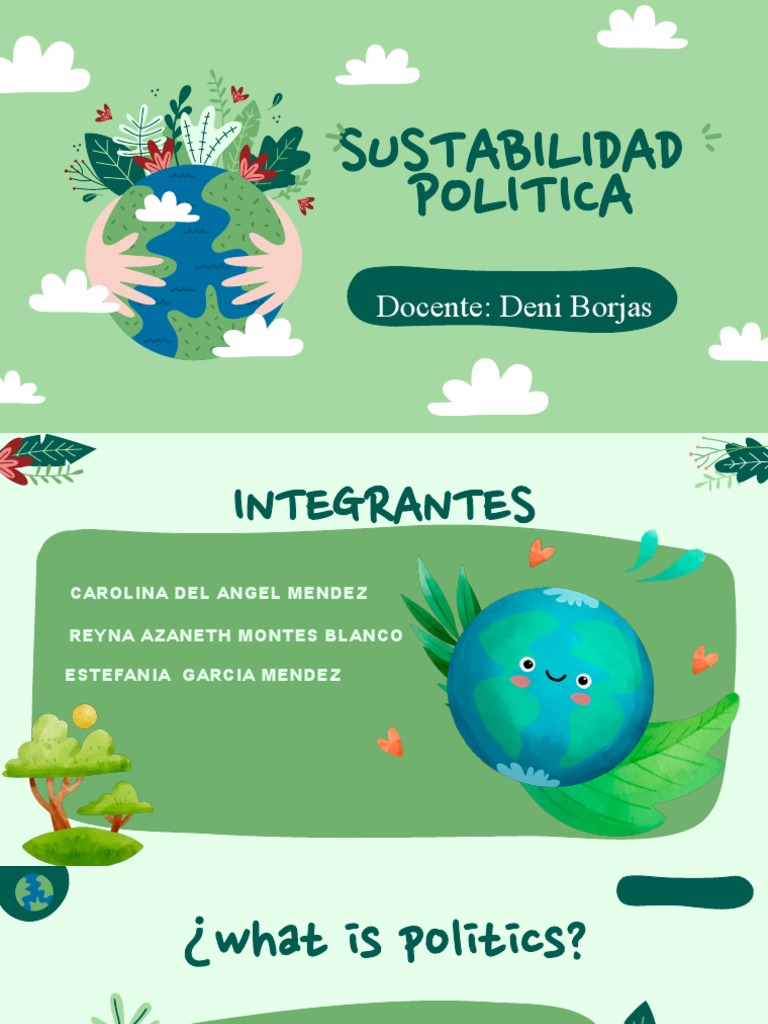 Política de Sostenibilidad en México | PDF | Sustentabilidad | Entorno ...