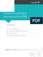 Panormana mundial de la macroeconomia  PIB Esc 1