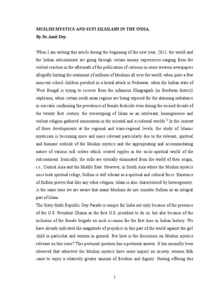 Sufi Saints Pdf Sufism
