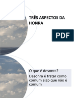 Principio Da Honra - Tres Caracteristicas Sobre A Honra