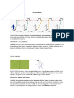 Tests deportivos para futbolista