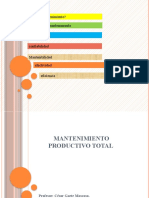 Mantenimiento TPM Clase Dos 2022