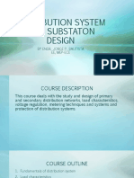 Distribution System + Substations