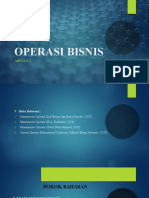 BISNIS OPERASI MINGGU 1