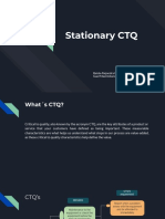 Stationary CTQ