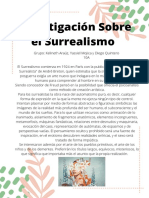 Documento A4 Marco Con Formas Orgánicas Minimalista Plantas Hojas Puntos Lineas Punteadas Rosado Verde Blanco