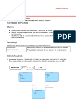 Práctica 5-3 Resolución de Relaciones de Varios A Varios