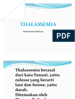 Thalassemia, Rahmad Aswin Juliansyah