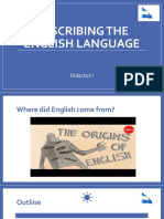 Describing The English Language