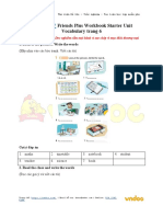 Tieng Anh 7 Friends Plus Workbook Starter Unit Vocabulary Trang 6