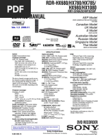 Sony rdr-hx680 hx780 hx785 hx980 hx1080 988398013 Ver.1.3 ...