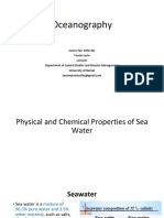 Properties of Sea Water