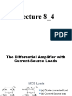 The Differential Amplifier with Current-Source Loads