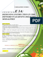 LAC - MODULE 3A Activities