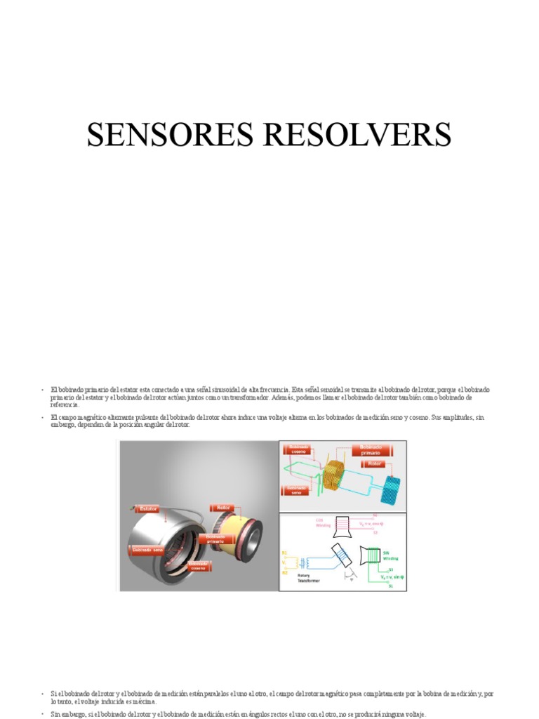 Sensores Resolvers | PDF