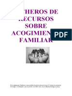 Fichero Recursos - Acogimiento Famliar