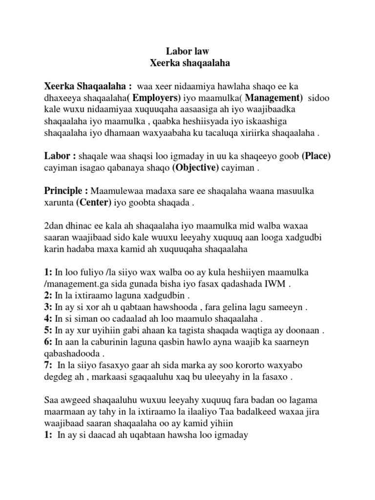 labour-law-xeerka-shaqaalaha-pdf
