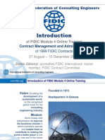 FIDIC Module 4 Online Intro - Z 22 June