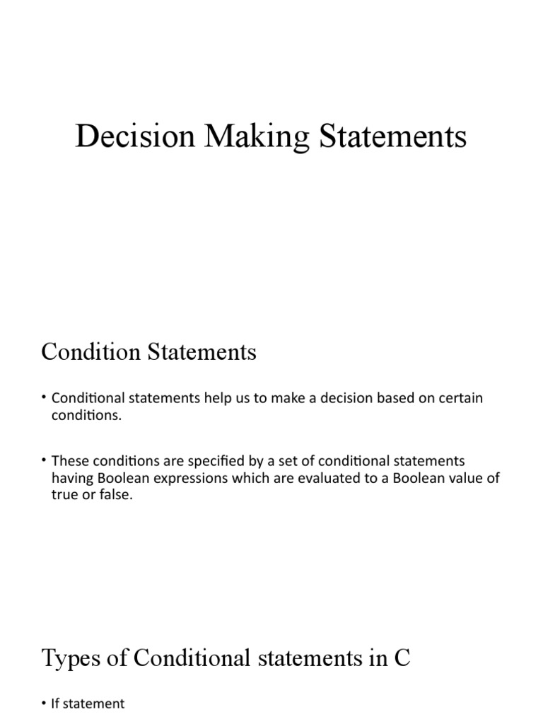 Condition STMT N Looping STMT PDF Control Flow Software Engineering