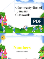 numbers 4 клас