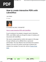 How To Create Interactive PDFs With LibreOffice TechRepublic