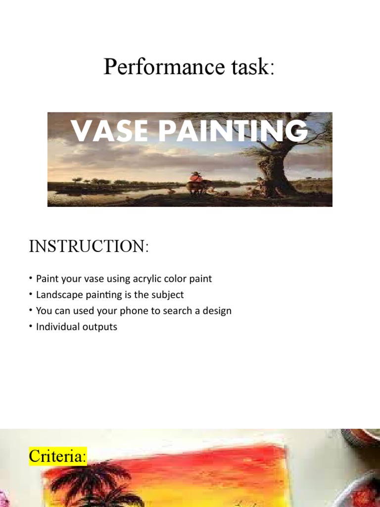 Performance Task | PDF | Art
