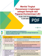 HAZ-01-04 Menilai Tingkat Pencemaran Lingkungan Sebagai Dampak Dari LB3