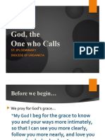 God The One Who Calls Points