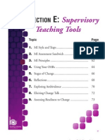 Supervisory Teaching Tools: Ection