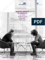 Mental Health in America A 2022 Workplace Report