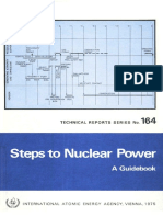 Steps To Nuclear Power: A Guidebook