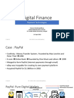 Digital Finance Payment Technologies