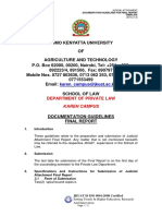 JKUAT Revised Judicial FINAL REPORT